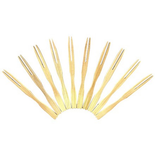 Пики деревянные (вилка коктейльная) Фрукт 90 мм (100 шт.) (1/40 шт.) в Екатеринбург — Uralhoz.ru