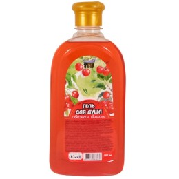 Гель д/душа 500 мл Титан Свежая вишня (1/12 шт.)