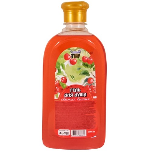 Гель д/душа 500 мл Титан Свежая вишня (1/12 шт.) в Екатеринбург — Uralhoz.ru