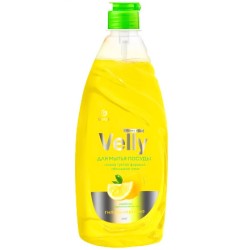 Средство моющее для посуды 0,5 л Velly Лимон GRASS (1/8 шт.) 125426