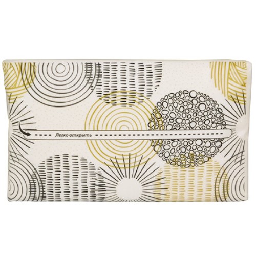 Салфетка V-сложение 21х18 (2 сл.) 200 л.Gratias Круги серые Non Stop белая (1/25 шт.) АКЦИЯ в Екатеринбург — Uralhoz.ru