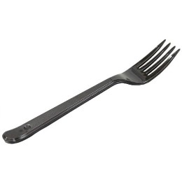 Вилка одноразовая 180 мм Премиум черная (ВЗЛП) (50/2500 шт.) 4009ч