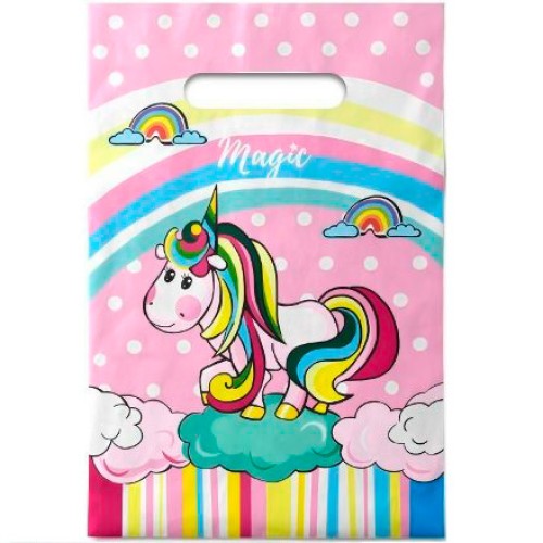 Пакет с прорубной ручкой ПВД 20х30 (30 мкм) Зефирка (100/2000 шт.) Интерпак в Екатеринбург — Uralhoz.ru