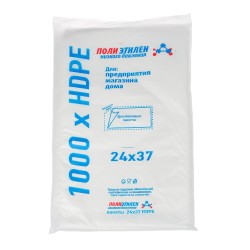 Пакет фасовочный ПНД 24х37 ЛЮКС Альтаир (1/14 упак.)