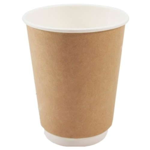 Стакан ГН 350 мл (d-90 мм) бумажный, 2-х сл. КРАФТ (25/400 шт.) ViRiDo в Екатеринбург — Uralhoz.ru