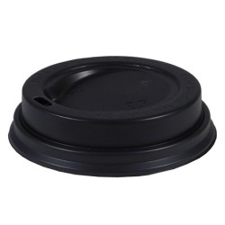 Крышка для стакана (d-62 мм) открытый питейник ЧЕРНАЯ GS-62 (100/2000 шт.)