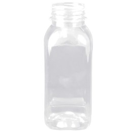 Бутылка  ПЭТ 0,25 л ДЖУС бесцветная (D-3.8 см) (100 шт.)
