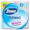 Туалетная бумага 2 сл. 4 шт. Zewa плюс Белая (1/24 шт.) в Екатеринбург — Uralhoz.ru