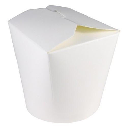 Коробка для китайской лапши круглая 500/700 мл Белая ЛигаПак (50/750 шт.) Vr в Екатеринбург — Uralhoz.ru