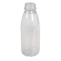Бутылка  ПЭТ 0,5 л (бесцветная) молочная (D-3,8 см) (100 шт.) Вымпел