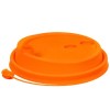Крышка для стакана (d-90 мм) с питейником оранжевая МАТОВАЯ ВЗЛП (50/1000 шт) 3001М/Ор в Екатеринбург — Uralhoz.ru