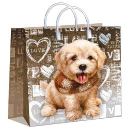 Пакет мягкий пластик 30х30 (150 мкм) Любимчик лам. (10/40 шт.) Интерпак