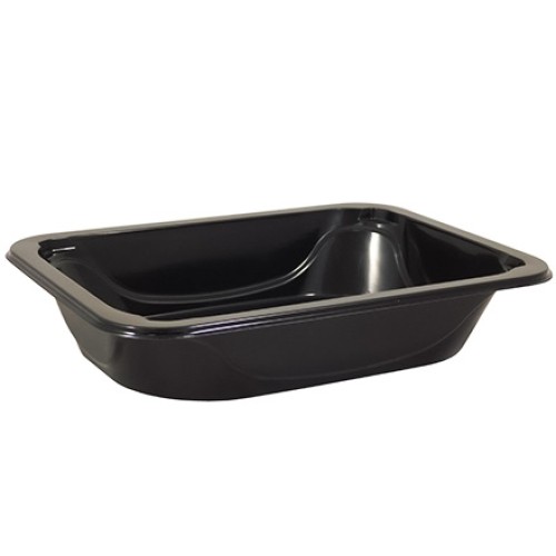 Контейнер под запайку (187х137х36) Южуралпак 500 мл (100/400 шт.) F-187-36A ЧЕРНЫЙ в Екатеринбург — Uralhoz.ru