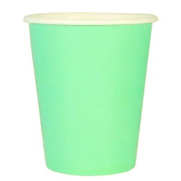 Стакан ГН 250 мл (d-80 мм) бумажный Мятный (50/1000 шт.) ViRiDo