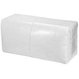 Салфетка 33х33 (1 сл.) 300 белая (1/6 шт.)