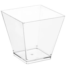 Креманка фуршетная Квадрат прозрачная200 мл (15/225 шт.) 5111п