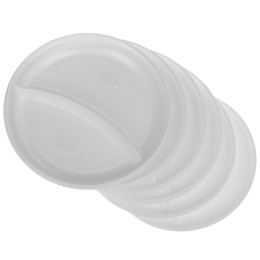 Набор Тарелка d-219 (6 шт.) (2-секц) (1/50 шт.)