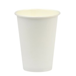 Стакан ГН 350 мл (d-90 мм) бумажный БЕЛЫЙ (50/800 шт.) ViRiDo