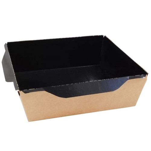 OpSalad  900 ДНО BLACK Edition 150х150х50 (50/400 шт.) OSQ в Екатеринбург — Uralhoz.ru