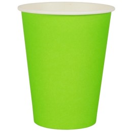 Стакан ГН 350 мл (d-90 мм) бумажный Зеленый (50/1000 шт.) ЛигаПак