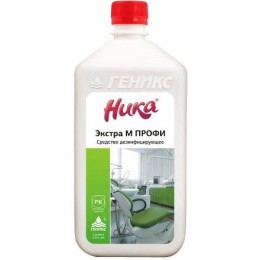 Средство дезинфицирующее 1,0 л Ника-экстра М Профи с моющим эффектом (1/12 шт.)
