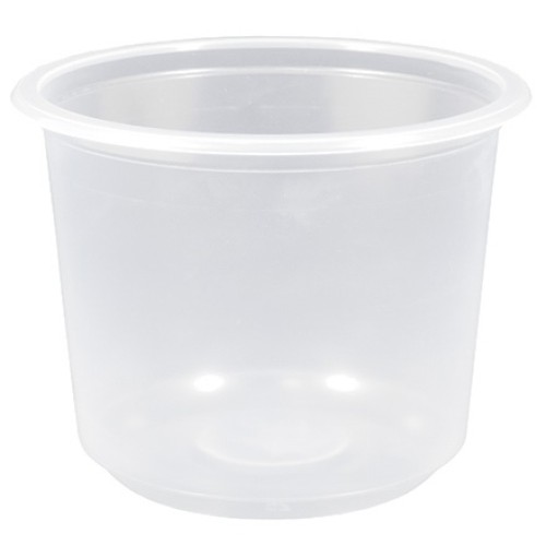 Д-115-500 мл (PP) Дно круглое прозрачное (D-115, H-88 мм) Д-Полимер (50/500 шт.) в Екатеринбург — Uralhoz.ru