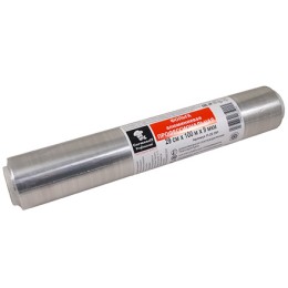 Фольга алюминиевая  (9 мкм) стандарт 290 мм х100 м Gurmanoff PRO (1/12 шт.) 22-291