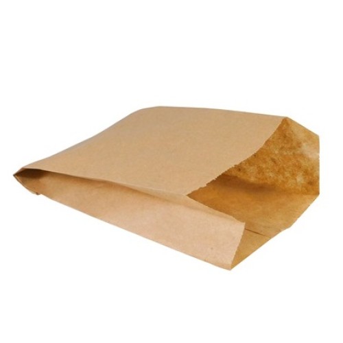 Пакет бумажный 175х100+50 КРАФТ (100/1500 шт.) ПБ1751050 в Екатеринбург — Uralhoz.ru