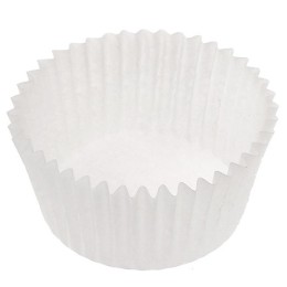 Тарталетки d 5,0 см, h 2,5 см белая (1200/38 400 шт.) 250254W/5