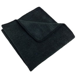 Салфетка микрофибра 29х29 ЧЕРНАЯ TEXTOP (1/50/300 шт.) Т1678-1