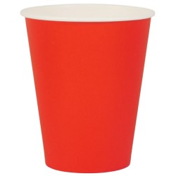 Стакан ГН 165 мл (d-70 мм) бумажный Красный (50/2000 шт.) ЛигаПак