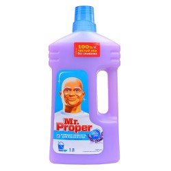 Средство моющее для полов и стен 1,0 л Мистер пропер Бережная уборка (1/12 шт.)