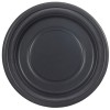 Тарелка биоразлагаемая d-180 черная (кукурузный крахмал) (50/500 шт.) Ч01 в Екатеринбург — Uralhoz.ru