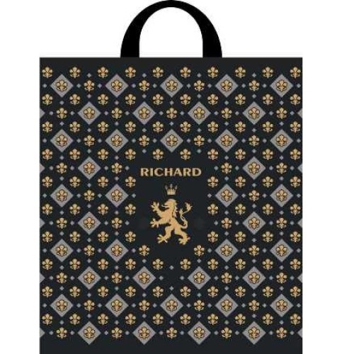 Пакет с петлевой ручкой ПВД 31х35 (90 мкм) Ричард (25/250 шт.) Интерпак в Екатеринбург — Uralhoz.ru