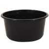 ВЗЛП-115-350 мл (PP) Дно круглое черное (D-115, H-58 мм) (50/500 шт.) 1547ч в Екатеринбург — Uralhoz.ru