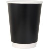 Стакан ГН 350 мл (d-90 мм) бумажный, 2-х сл. Черный (25/400 шт.) ViRiDo в Екатеринбург — Uralhoz.ru