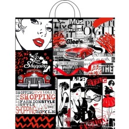 Пакет с петлевой ручкой ПНД 38х42 (40 мкм) Модель (25/500 шт.) Интерпак