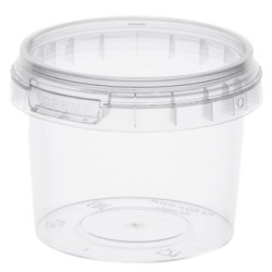 Контейнер круглый 120 мл (Н-53, D-69) упорное кольцо+конт.замок (480 шт.) ВЗЛП комплект 1508кп