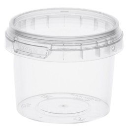 Контейнер круглый 120 мл (Н-53, D-69) упорное кольцо+конт.замок (480 шт.) ВЗЛП комплект 1508кп