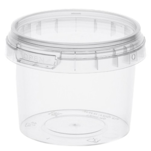 Контейнер круглый 120 мл (Н-53, D-69) упорное кольцо+конт.замок (480 шт.) ВЗЛП комплект 1508кп в Екатеринбург — Uralhoz.ru