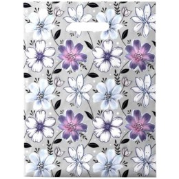 Пакет с прорубной ручкой ПВД 30х40 (35 мкм) Ассоль (50/1000 шт.) Интерпак