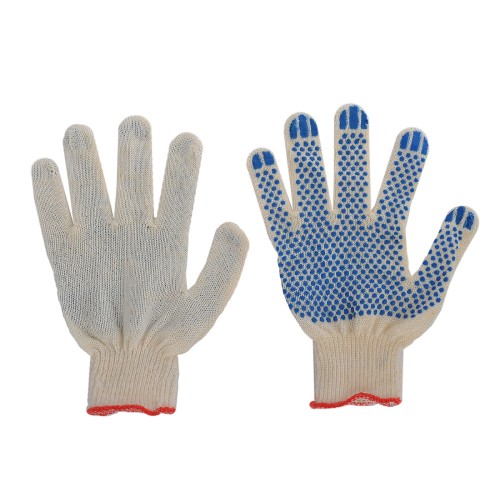 Перчатки х/б с ПВХ 3 нитки (10 пар) р-р 8 (1/50 шт.) в Екатеринбург — Uralhoz.ru