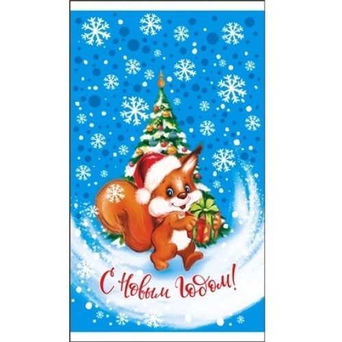 Пакет подарочный 20х35 Бусинка (100/2000 шт.) Интерпак в Екатеринбург — Uralhoz.ru