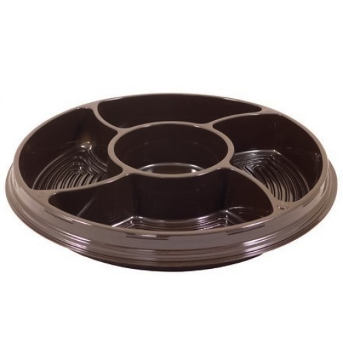 Емкость ТР-260Д Менажница 5-секц. Дно коричневое (110 шт.) Пакград в Екатеринбург — Uralhoz.ru