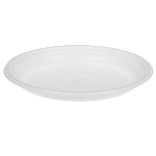 Тарелка D220 (1-секц.) ПС белая (50/2100 шт.) Чайковский пластик в Екатеринбург — Uralhoz.ru