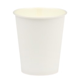 Стакан ГН 250 мл (d-80 мм) бумажный БЕЛЫЙ (50/1000 шт.) ViRiDo