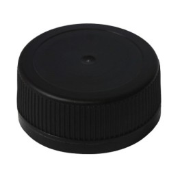 Крышка для бутылки ПЭТ d-3,8 см НЕФАСОВАННАЯ (МОЛОЧНАЯ) Черная (3600 шт.)