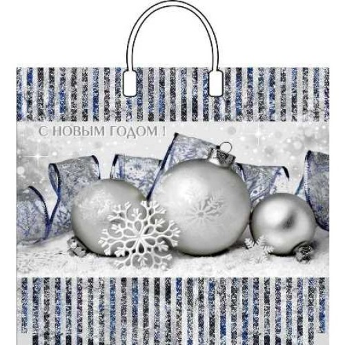 Пакет с пластиковой ручкой ПВД 38х35 (90 мкм) Лед лам. (10/100 шт.) Интерпак в Екатеринбург — Uralhoz.ru