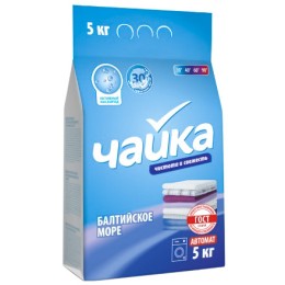 Стиральный порошок 5,0 кг Чайка-автомат Балтийское море (1/3 шт.)