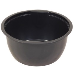 М-132-500 мл (PP) Дно круглое черное (D-132, H-64 мм) UpaxUnity (50/600 шт.)